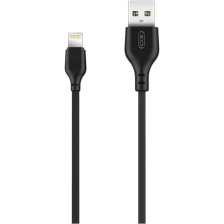Кабель USB 2.0 AM to Lightning 1.0m 2.1A black XO (XO-NB-103-L-1-BK)