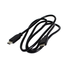 Кабель USB-C to USB-C 1.0m 100W black Patron (PN-TYPE-C-100W-1)