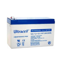 Акумулятор Ultracell UL7.2-12 AGM 12V 7,2 Ah  (151 x 65 x 99) White Q8/420