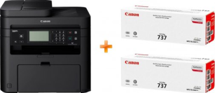 Багатофункціональний пристрій  Canon i-SENSYS MF237w c Wi-Fi + 2 картриджа (1418C162 /1418C170)