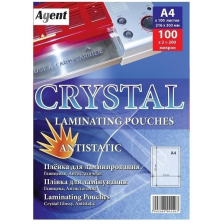 Плівка для ламінування  Agent глянц. А4 100мкн (100 шт.) (3140021)