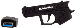 Флешка ColorWay Pistol 64gb 3.0