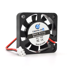 Кулер Caizhu-Fan 4010, 40x40x10mm, 12V/0.05A, RPM 6500±10%, 2-pin, Black, OEM