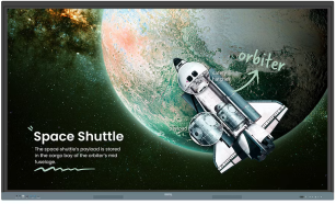 Інтерактивна панель BenQ RE6504 (9H.F9ETK.DE6)