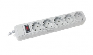 Мережевий фільтр GEMBIRD SPX-B-6 (SPG5-X-6G)