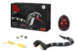 Інтерактивна іграшка Same Toy Справжня Кобра на радіокеруванні (Сіра) 8808A-BUT