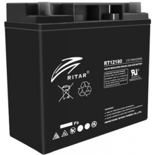 Акумуляторна батарея AGM RITAR RT12180B, Black Case