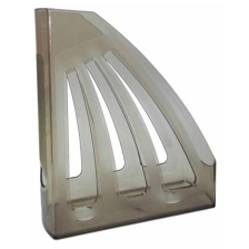 Лоток для паперів  КіП пластиковий, вертикальний, димчастий (TRAYV-KIP-LV-03-D)