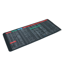 Килимок  300*700 тканинний English Shortcut keys-1 з боковою прошивкою, товщина 2 мм, Black, Пакет