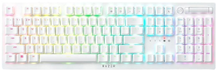 Клавіатура Razer DeathStalker V2 Pro Wireless Purple Switch ENG White 