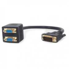 Перехідник Cablexpert DVI(M) -> 2хVGA(F) (A-DVI-2VGA-01)
