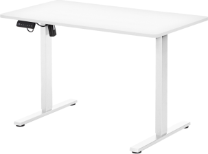 Комп'ютерний стіл  Mealux PowerDesk Lite White з електрорегулюванням висоти (EVO-201 Lite W/W)