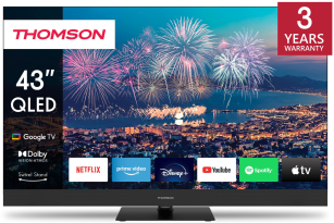 Телевізор  QLED Thomson 43QG6C14 (Google TV, Wi-Fi, 3840x2160)