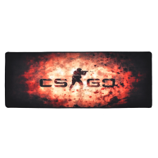 Килимок  300 * 800 тканинної CS One Fighter з бічної прошивкою, товщина 3 мм, колір Black / Red,