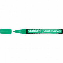 Маркер  Stanger Permanent зелений Paint 2-4 мм (219014)