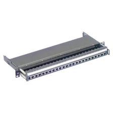 Патч-панель 19", 24хRJ45, FTP, кат.5е, 1U MOLEX PID-00030