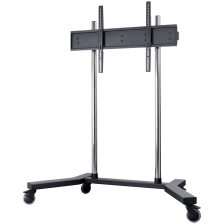 Кронштейн EDBAK Flat Screen Trolley for One 55"- 110" Screen, up to 130kg, VESA: 100x100 up to 1000x600, Black