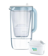 Фільтр-глечик  Brita Glass Jug One, скляний, 2.5л, синій (1050452)
