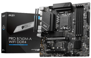 Материнська плата  MSI PRO B760M-A WIFI DDR4
