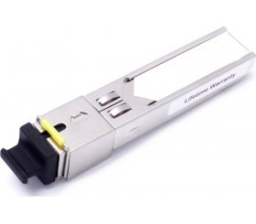 Модуль  SFP Alistar Модуль SFP 1000BASE-BX 1SM WDM SC 20KM TX1550/RX1310nm DDM (SFP-1G-BX-D-S20)
