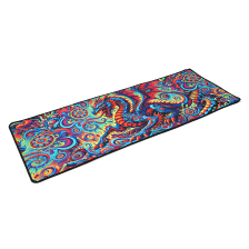 Килимок  300*800 тканинний Dragon з боковою прошивкою, товщина 3 мм, колір Mix, Пакет