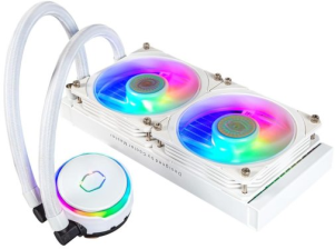 Система рідинного охолодження  Cooler Master MasterLiquid PL240 Flux White Edition (MLY-D24M-A23PZ-RW)