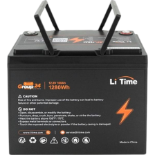 Акумулятор LiFePo4 Litime 12.8V-100Ah 1280Wh (Li-Time-GR24-12.8-100)