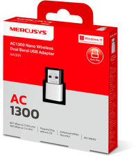 Бездротовий мережевий USB-адаптер  MERCUSYS, MA30N 