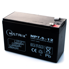 Акумуляторна батарея  Matrix NP7.5-12 12V 7.5Ah