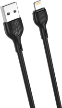 Кабель  XO lightning NB200 2.1A 2 м Black (NB200-L2-BK)