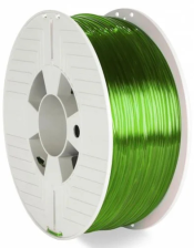 Пластик для 3D-принтера  Verbatim PETG, 2,85 мм, 1 кг, green-transparent (55065)