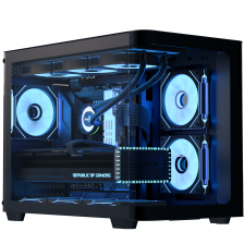 Корпус  AeroCool P300C-G-BK-v1 (ACCS-PN02033.11) Black без БЖ