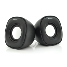 Колонки  Kisonli V350 для ПК і ноутбука, USB + 3.5mm, 2x1,5W, 20Hz- 20KHz, Black, BOX, Q60