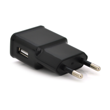 Зарядний пристрій 1xUSB, 5V/2A, Black, Blister-box