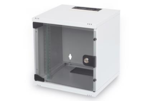 Шафа  DIGITUS 10" 6U 312x300, скл.двері, 30kg max, сірий DN-10-05U-1 [DN-10-05U-1]