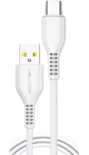 Кабель Jellico KDS-30 Type-C 1m 3.1A White KDS-30