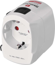 Адаптер Travel Adapter EU to US,AS,AUS,NZ,CN,AF,ME,GB,CH,IT,HK,INr EMOS (P0056N)