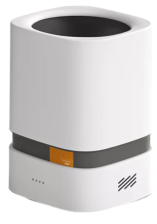 Відро для сміття  JAH 15 л квадратне Paperwaste біле