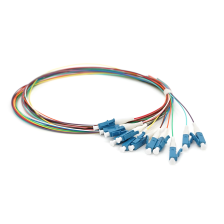 Пігтейл  Merlion ML-OP-S503, LC/UPC діаметр 2,0 мм, довжина 1,0 м, 12 штук в упаковці, ціна за 1 уп 