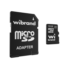 Карта пам'яті  Wibrand microSDHC 16GB Class 10 UHS-I