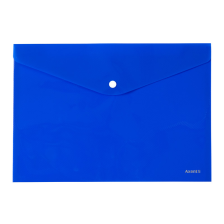 Папка - конверт  Axent А4, textured plastic, blue (1412-22-А)