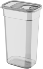 Контейнер VIOLET HOUSE 0373 Transparente Black д/сипучих 3.2 л (0373 Transparente Black д/сипучих