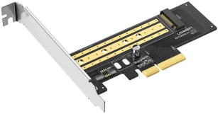 Адаптер  PCI-E 3.0 контролер для SSD M.2 (NVMe) x4 CM302 Ugreen
