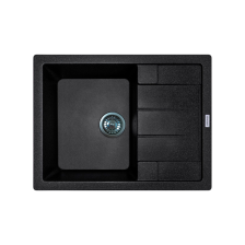 Мийка кухонна  Adamant ANILA Чорний + Сифон Nova (100001385)