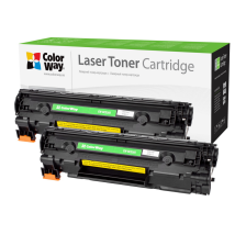 Лазерний картридж ColorWay для HP LJ P1102 (CE285A) / Canon725 Universal DUAL PACK (CW-H285FM)