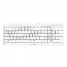 Клавіатура A4Tech Fstyler FK15 White USB