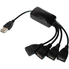 Концентратор  Voltronic USB 2.0 to 4xUSB hydra (YT-HHy4)