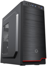 Корпус  Gamemax MT519-NP-2U3-CR Black