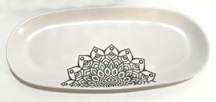 Блюдо   Limited Edition KORA /33.5 см /овал./біле (JH8354-2)