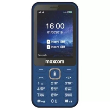 Мобільний телефон  Maxcom MM814 Type-C Blue (5908235977737)
